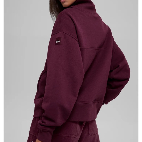 Alo Hazy Mock Neck Pullover - Picture 2 of 3